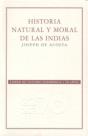 Historia Natural Y Moral De Las Indias  - Preview