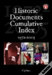 Capa do artigo Historic Documents Cumulative Index