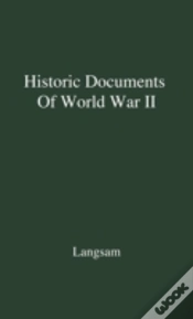 Capa do artigo Historic Documents Of World War Ii