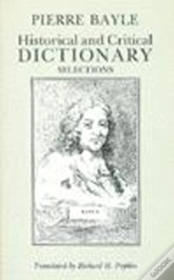 Capa do artigo Historical And Critical Dictionary