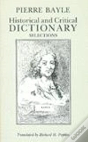 Capa do artigo Historical And Critical Dictionary