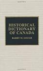 Historical Dictionary Of Canada - Preview