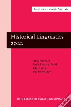 Capa do artigo Historical Linguistics 2022