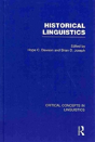 Historical Linguistics - Preview