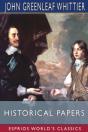Historical Papers (Esprios Classics) - Preview