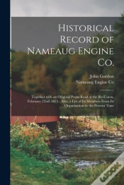 Capa do artigo Historical Record Of Nameaug Engine Co.
