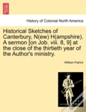Capa do artigo Historical Sketches Of Canterbury, N Ew
