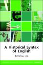 Historical Syntax Of English - Preview