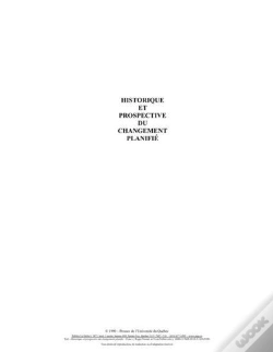 Capa do artigo Historique Et Prospective Du Changement Planifie. T.1
