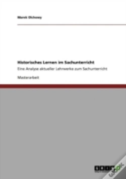 Capa do artigo Historisches Lernen Im Sachunterricht