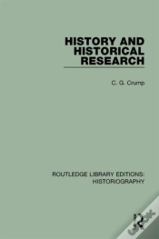 Capa do artigo History And Historical Research