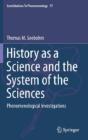 History As A Science And The System Of The Sciences - Preview