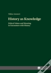 Capa do artigo History As Knowledge