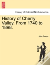 Capa do artigo History Of Cherry Valley. From 1740 To 1