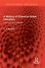 History Of Classical Greek Literature - Preview