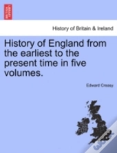 History Of England From The Earliest To
