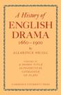 History Of English Drama 1660â€“1900 - Preview