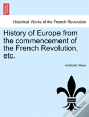 Capa do artigo History Of Europe From The Commencement