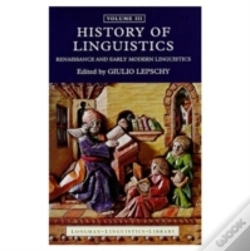 Capa do artigo History Of Linguistics Vol Iii