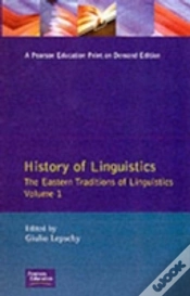 Capa do artigo History Of Linguistics Volume I