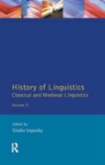 History Of Linguistics Volume Ii
