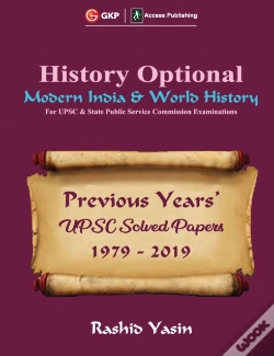 Capa do artigo History Optional - Modern India & World History - Previous Year'S Upsc Solved Papers 1979-2019