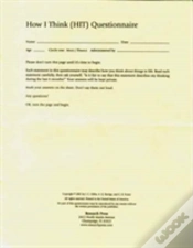 Capa do artigo Hit-How I Think Questionnaire, Packet Of 20 Questionnaires