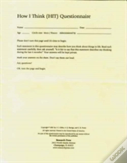 Capa do artigo Hit-How I Think Questionnaire, Packet Of 20 Questionnaires