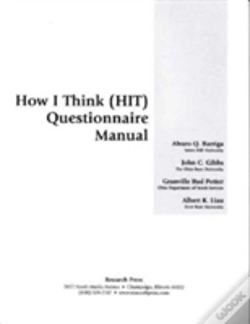 Capa do artigo Hit-How I Think Questionnaire, Questionnaire Manual