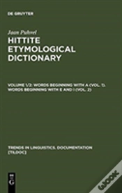 Capa do artigo Hittite Etymological Dictionarya, E, I