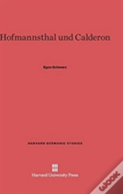 Capa do artigo Hofmannsthal And Calderon