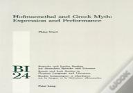 Hofmannsthal And Greek Myth