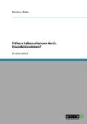 Hohere Lebenschancen Durch Grundeinkommen?