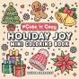 Holiday Joy Mini Coloring Book - Preview