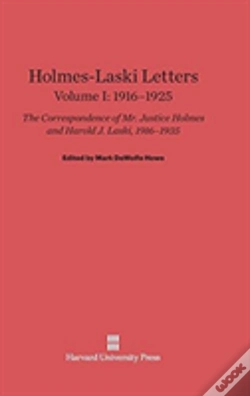 Capa do artigo Holmes-Laski Letters, Volume I, (1916-1925)