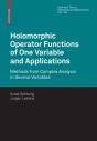 Holomorphic Operator Functions Of One Variable And Applications - Preview