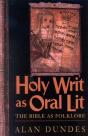 Holy Writ As Oral Lit - Preview