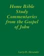 Home Bible Study Commentaries From The Gospel Of John - Preview