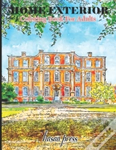 Home Exterior Coloring Book For Adults