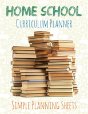 Home School Curriculum Planner - Preview