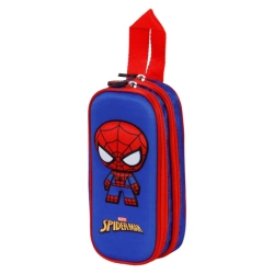 Capa do artigo Homem-Aranha Bobblehead Estojo Duplo 3D, Azul