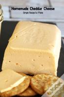 Homemade Cheddar Cheese