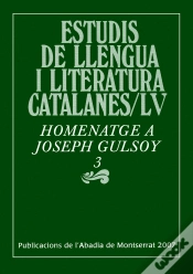 Capa do artigo Homenatge A Joseph Gulsoy, 3