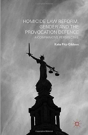 Homicide Law Reform, Gender And The Provocation Defence - Preview