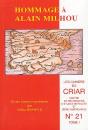 Hommage A Alain Milhou. Cahiers Du Criar 21 - Preview