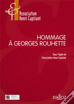 Capa do artigo Hommage À Georges Rouhette