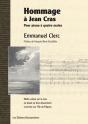 Hommage À Jean Cras Pour Piano À 4 Mains ; Partitions - Preview