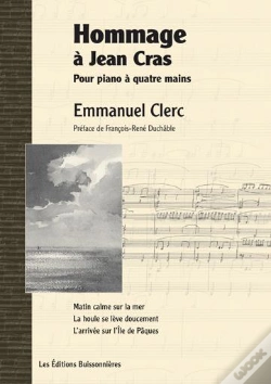 Capa do artigo Hommage À Jean Cras Pour Piano À 4 Mains ; Partitions