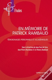Capa do artigo Hommage À Patrick Rambaud