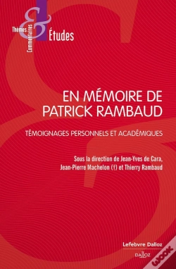 Capa do artigo Hommage À Patrick Rambaud